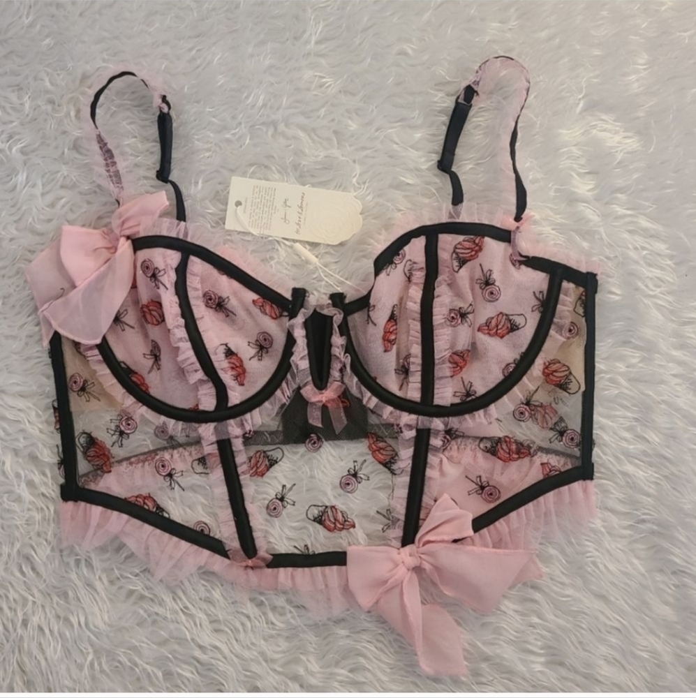 For Love & Lemons Rosie Bow Bustier - Picture 10 of 14
